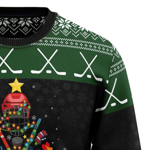 Hockey Ugly Christmas Sweater