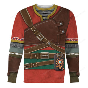 Hylian Armor Hoodie Sweatshirt Sweatpants ZDHS04