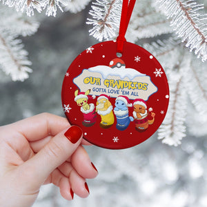 Pokemon Family Chrismas Socks You Gotta Love 'Em All - Personalized Ceramic Ornament - Gift For Family Members NA94