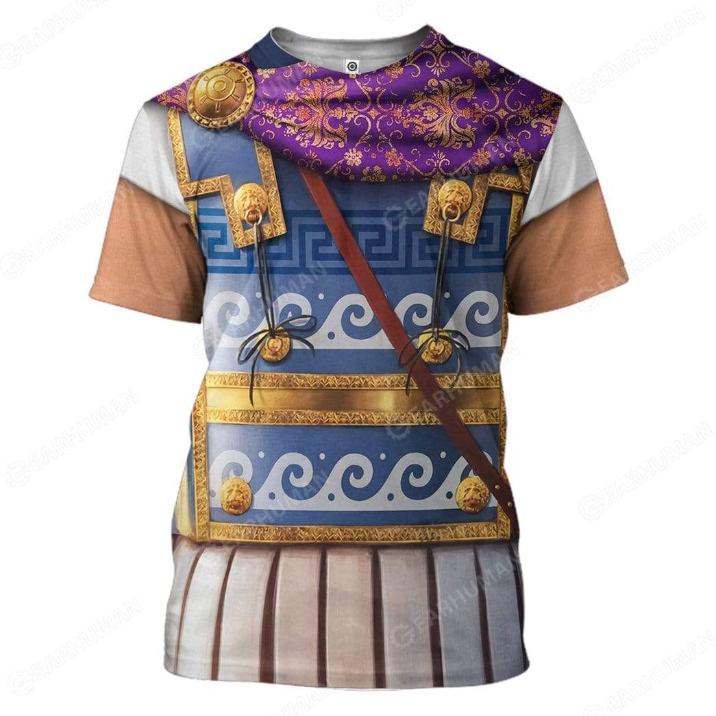 Philip II Of Macedon Costume Cosplay T-Shirt 3D