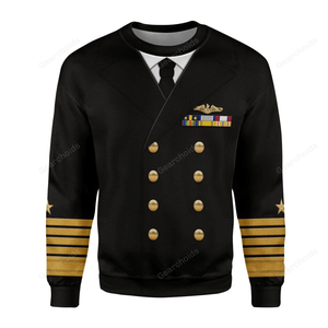 US Navy Fleet Admiral Chester W. Nimitz Costume Hoodie Sweatshirt Sweatpants
