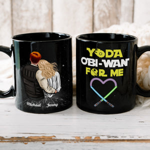 Star War Yoda Want It For Me - Personalized Ceramic Mug - Gift For Couple, Husband Wife, Anniversary, Engagement, Wedding, Marriage Gift - CL19 NA94