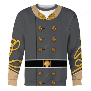 General Thomas Stonewall Jackson Costume Hoodie Sweatshirt Sweatpants