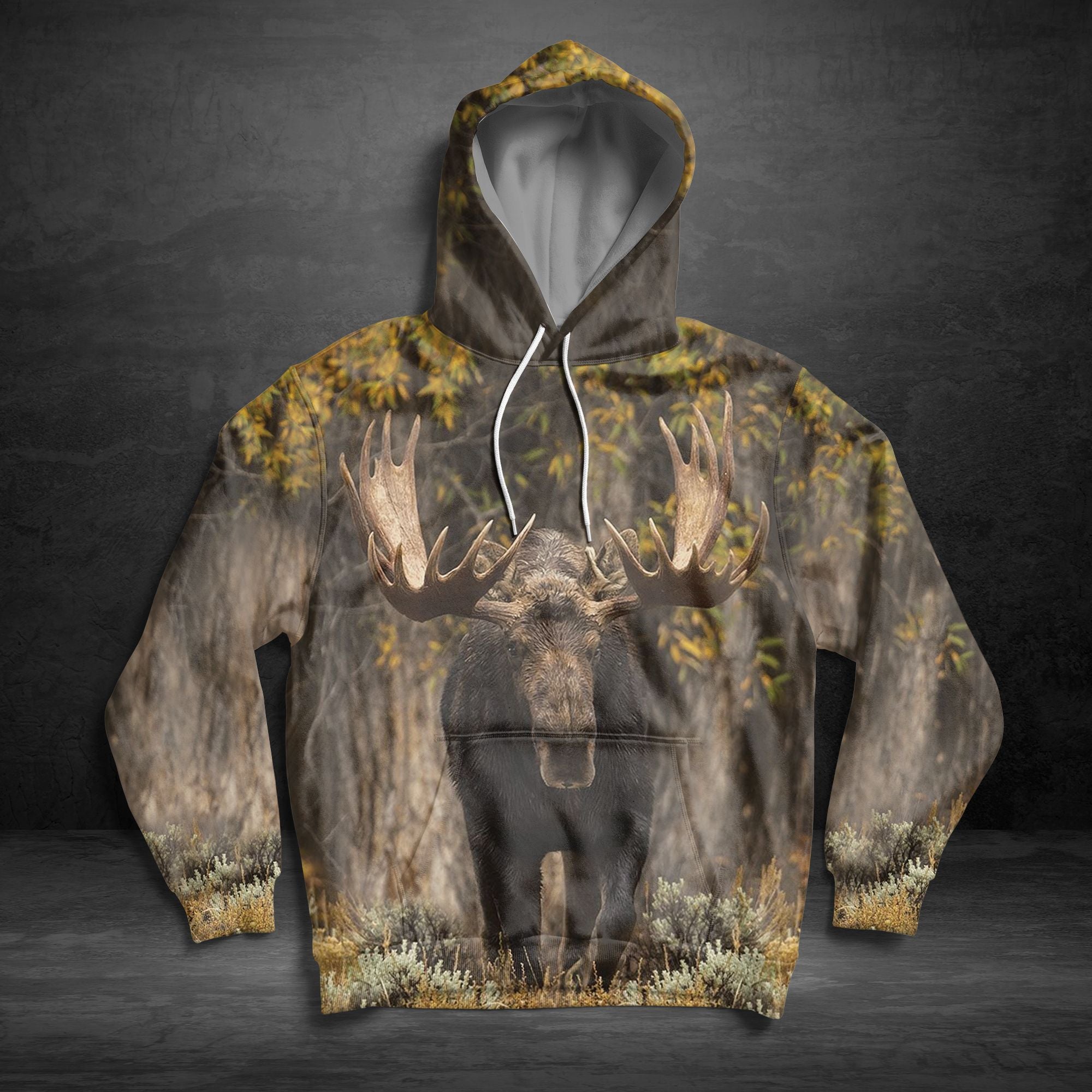 Grown Moose Hoodie For Men And Women