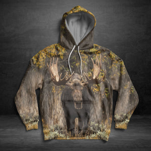 Grown Moose Hoodie For Men And Women