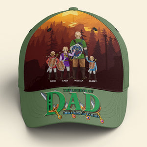 Zelda The Adventure Of Our Dad - Personalized Classic Cap - Gift For Dad, Husband, Fathers Day - CL07.VER1 NA94