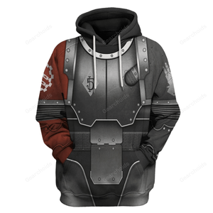 Warhammer Iron Armor In Mark III Power - Costume Cosplay Hoodie Sweatshirt Sweatpants WHHS43