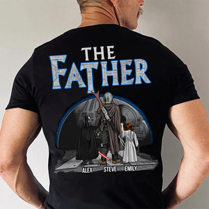 Star War Dadlorian The Father Of Us - Gift For Father's Day - Personalized Shirt 2 Side CL08