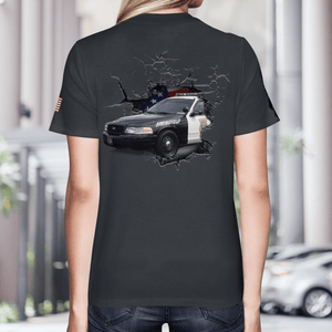 Personalized Veterans Springfield Police Department 3D T-Shirt