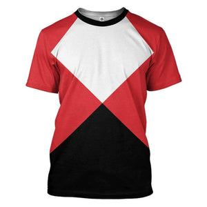 Jordan 11 Bred T-Shirt 3D For Men & Women