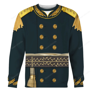 American Commander Winfield Scott Costume Hoodie Sweatshirt Sweatpants