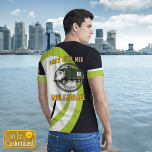 Personalized Veterans Waste Management 3D T-Shirt