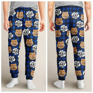 Custom Photo I'm A Cat Person - Gift For Cat Lovers - Personalized Pajama Pants NA94