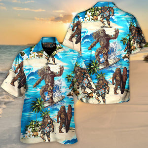 Starwars Chewbacca Surfing - Hawaiian Shirt For Men, Women, Kids