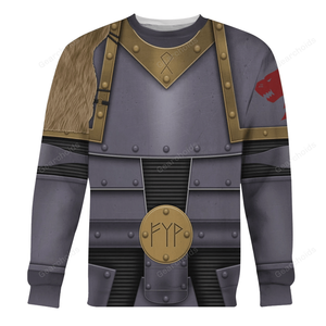 Pre-Heresy Space Wolf Legion in Mark II Crusade - Costume Cosplay Hoodie Sweatshirt Sweatpants WHHS152