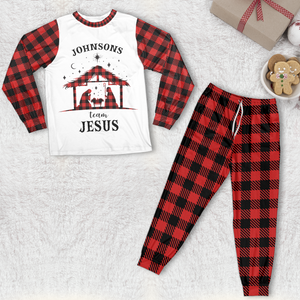 We Are Jesus Team - Personalized Unisex Pajamas Set - Gift For Family Members, Friends - NA94