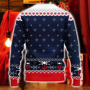 Star Wars Fight Ship Amazing Ugly Christmas Sweaters