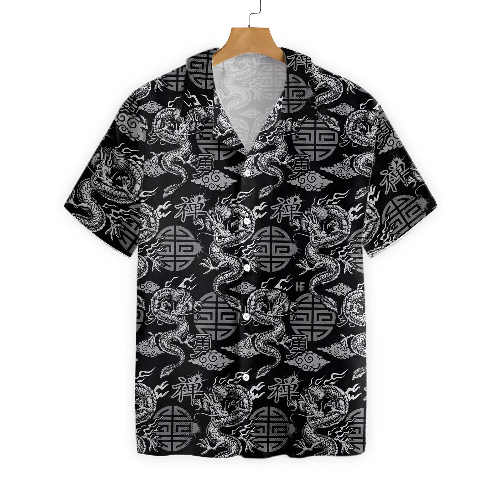 Asian Dragon Hawaiian Shirt