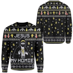 Jesus Custom Cosplay Ugly Sweatshirt - Best Gift For Christmas