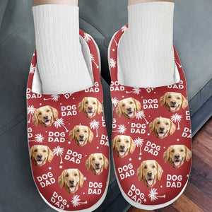 Custom Photo Every Wag Is A Little Burst Of Joy In My Day - Personalized Slippers - Christmas Gift For Dog Lovers - NA94