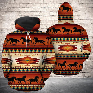 Native Horse Hoodie For Men And Women