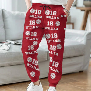 More Than Just A Gam - Personalized Pajama Pants - Gift For Baseball Lovers, Sport Lovers, Sport Players - NA94