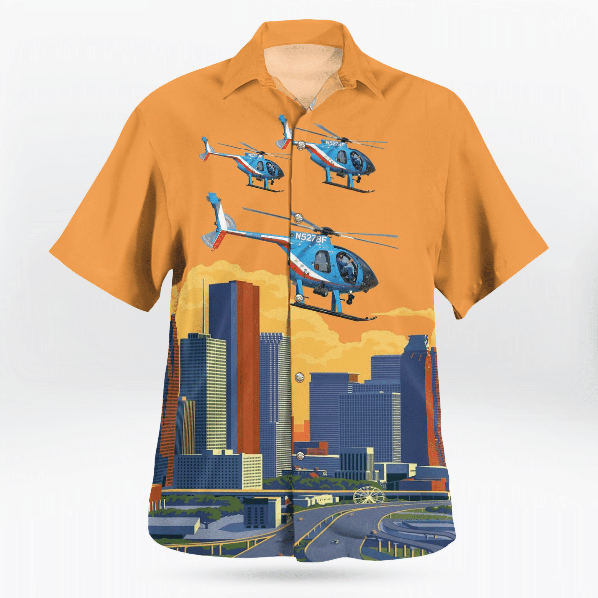 Houston, Texas, Houston Police Departmen Hawaiian Shirt