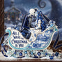 Nibc Spooky All I Want For Christmas Is You Toile De Jouy Christmas Gift For Couple - Personalized Acrylic Ornament LA02