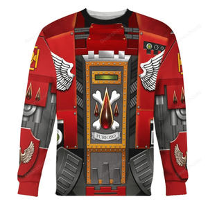 Warhammer Blood Angels Furioso Dreadnought - Costume Cosplay Hoodie Sweatshirt Sweatpants WHHS32