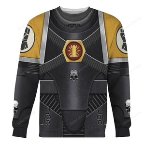 Pre-Heresy Imperial Fists in Mark IV Maximus Power Armor - Costume Cosplay Hoodie Sweatshirt Sweatpants WHHS183