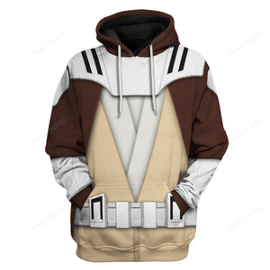 Star Wars Mace Windu's Jedi Robes Costume Hoodie Sweatshirt Sweatpants SWHS75