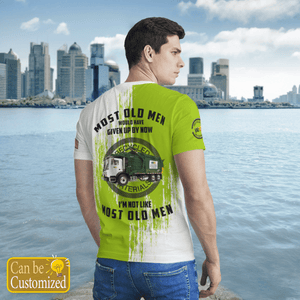 Personalized Veterans Waste Management 3D T-Shirt