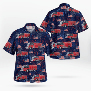 Joplin, Missouri, Joplin Fire Department, 4Th Of July Hawaiian Shirt