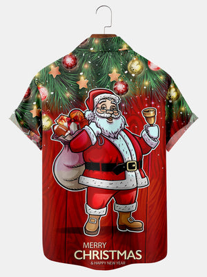 Merry Christmas Fun Santa Is Bringing A Bell Happy New Year - Hawaiian Shirt