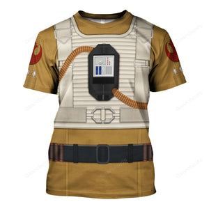 Star Wars Paige Tico's Pilot Costume Hoodie Sweatshirt Sweatpants Tshirt Hawaiian shirt SWHS84