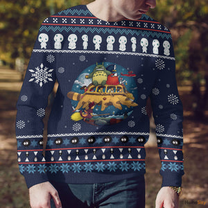 Totoro Custom Cosplay Ugly Sweatshirt - Best Gift For Christmas