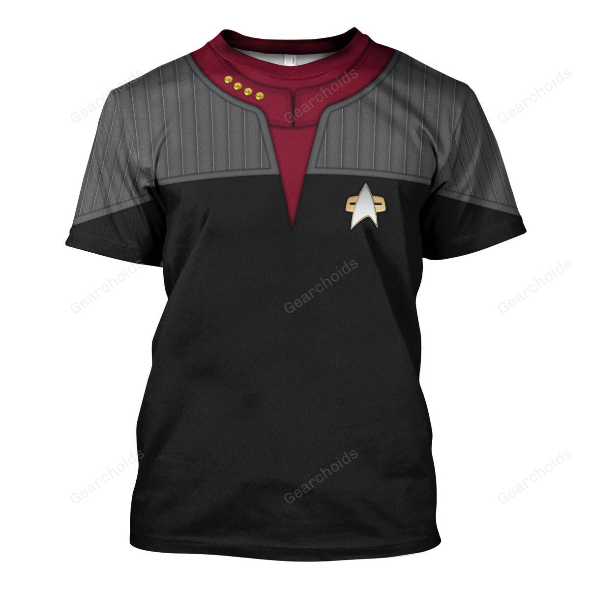 Star Trek Standard Uniform 2370s Command Division T-Shirt