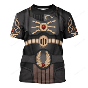 Warders Of The Vaults Of Rython Adeptus Custodes - Costume Cosplay T-shirt