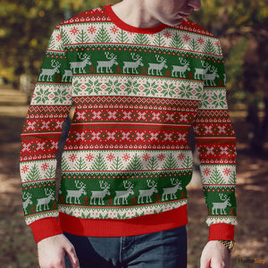 Vintage Tacky Christmas Ugly Christmas Sweater