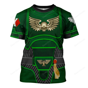 Warhammer Space Marines Dark Angels - Costume Cosplay T-shirt WHHS37