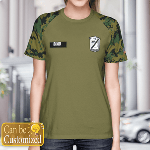 Personalized Veterans Marine Fighter Attack Squadron 214 (VMFA-214) 3D T-Shirt