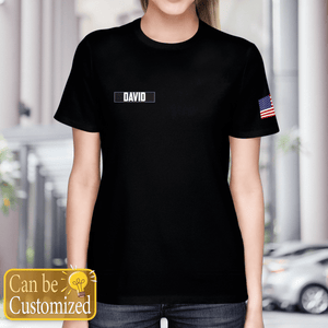 Personalized Veterans Vietnam Veteran T-Shirt