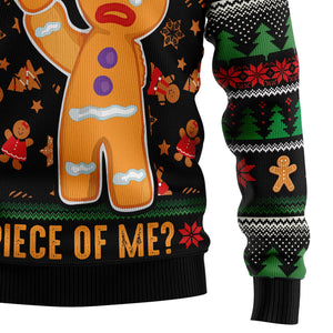 Gingerbread Man Ugly Sweatshirt For Men And Women