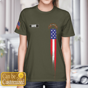 Personalized Veterans Regimental Headquarters Company T-Shirt