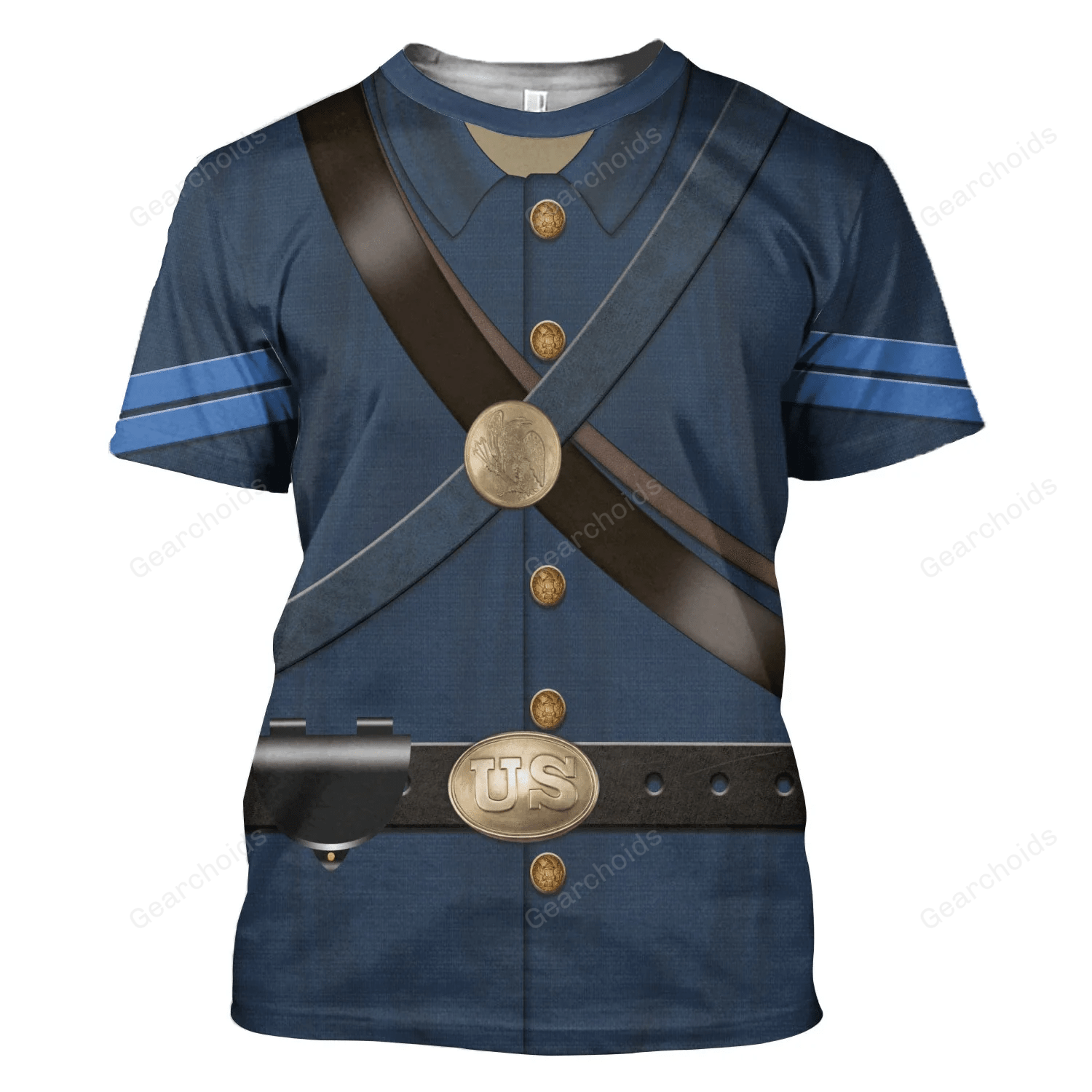 Civil Wars Of Blue Union Infantryman Costume T-Shirt