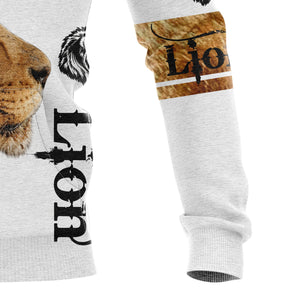 Lion All Over Print Hoodie For Men And Women