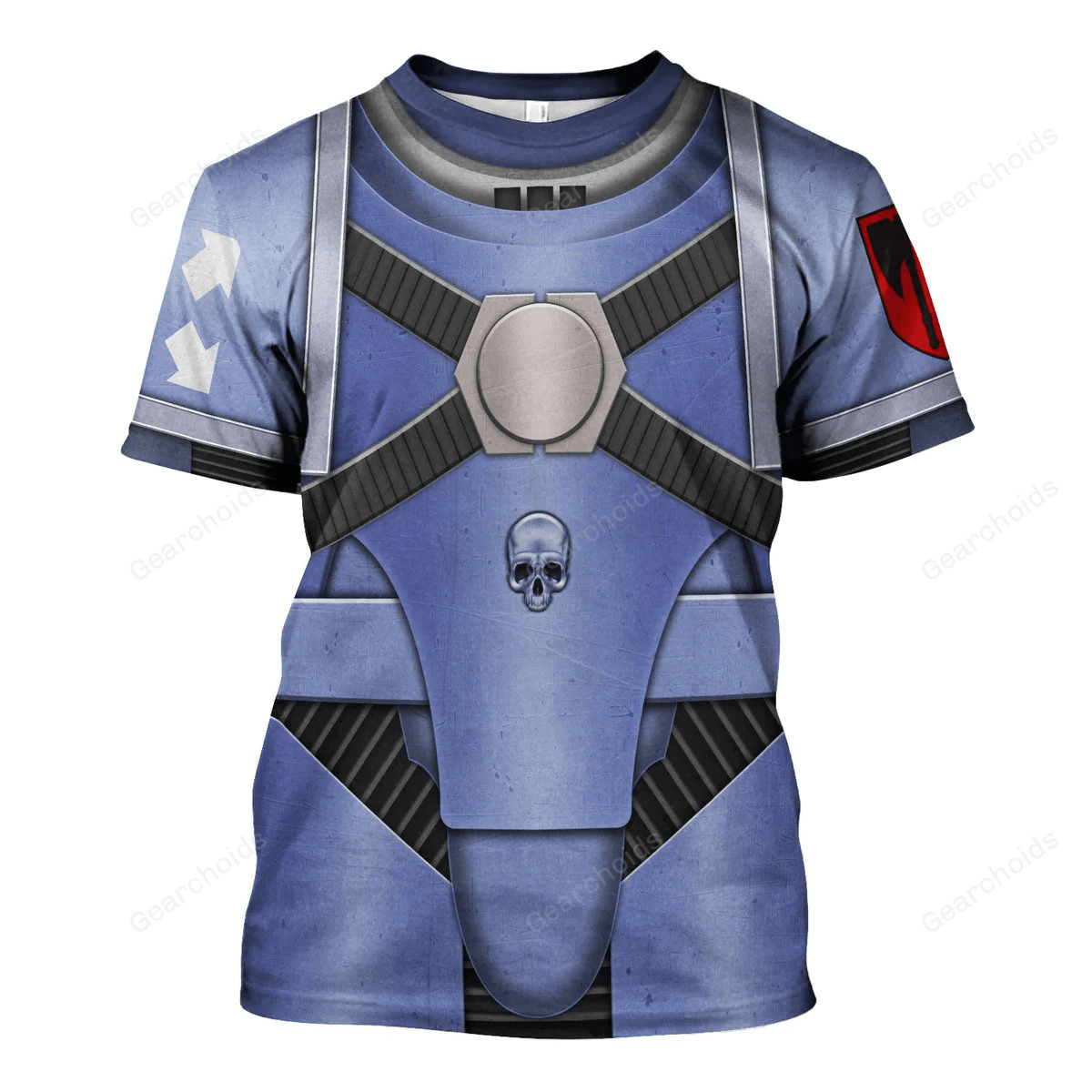 Pre-Heresy Space Wolves In Mark IV Maximus Power Armor - Costume Cosplay T-shirt WHHS187