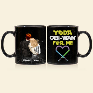 Star War Yoda Want It For Me - Personalized Ceramic Mug - Gift For Couple, Husband Wife, Anniversary, Engagement, Wedding, Marriage Gift - CL19 NA94