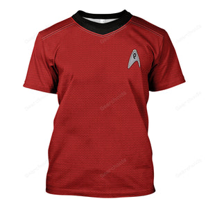 Star Trek IInto Darkness Red - 3D TShirt