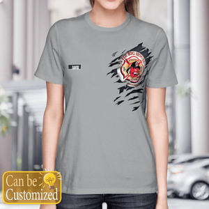 Personalized Veterans Tampa Fire Rescue The Big House T-Shirt